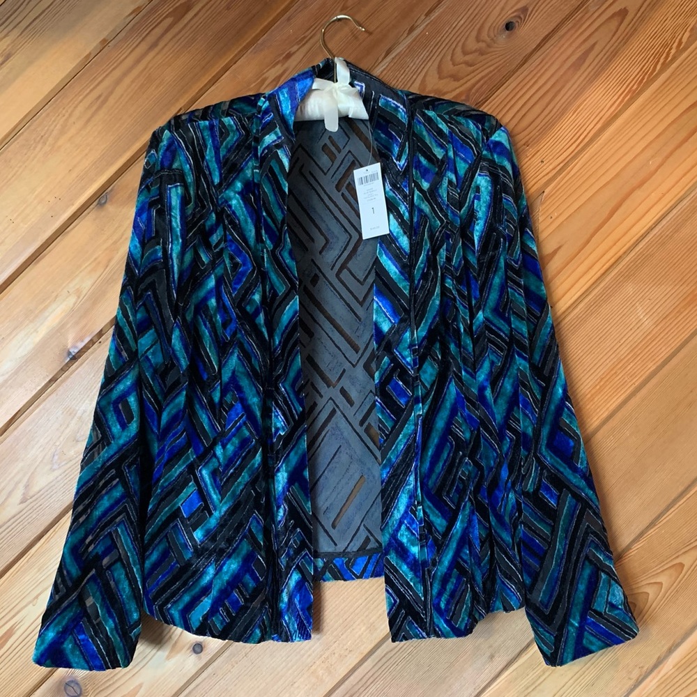Chico’s Iridescent Velvet Blazer - Tags still on